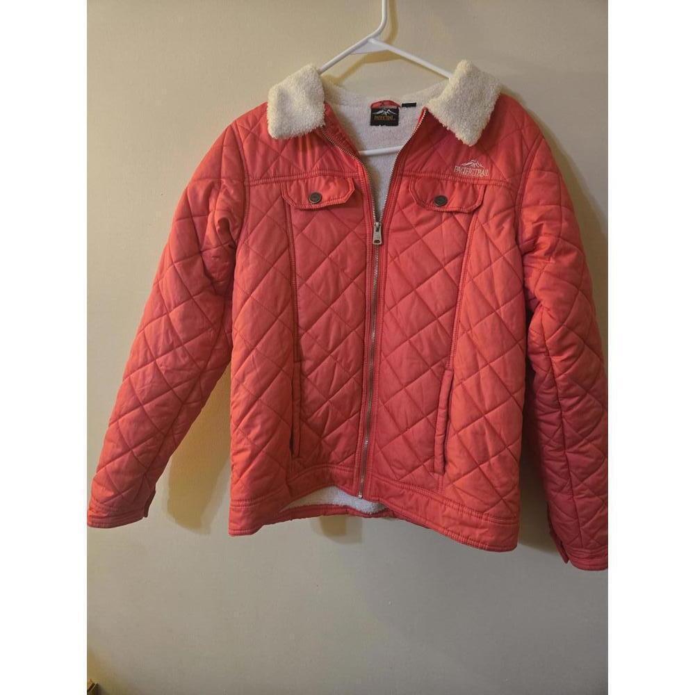 Pacific Trail Girls  XL Quilted Jacket with Sherpa Lining